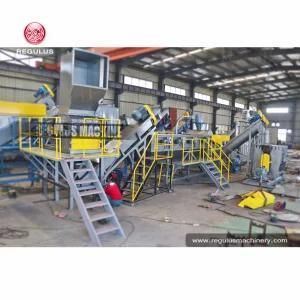 High Speed PE PP Sheet Film Washing Recycling Extruder Machine