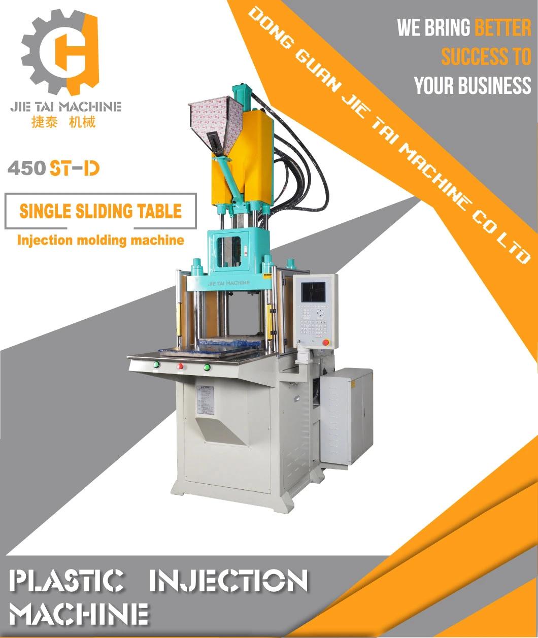 Phone Case Vertical Plastic Injection Moulding Machine with Single Sliding Table