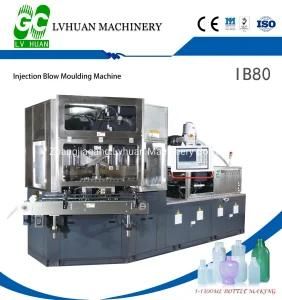 Spray Medical Plastic Bottle Ib80 Medical Injection Blow Moulding Machine Low Noise