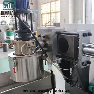Waste Plastic HDPE LDPE LLDPE Bag Film Compactor Pelletizing Recycling Machine/Line/Plant