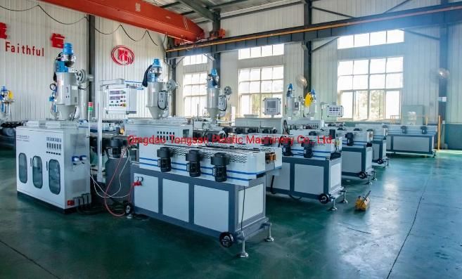 Flexible PA PP PE Corrugated Wire Protection Pipe Production Machine