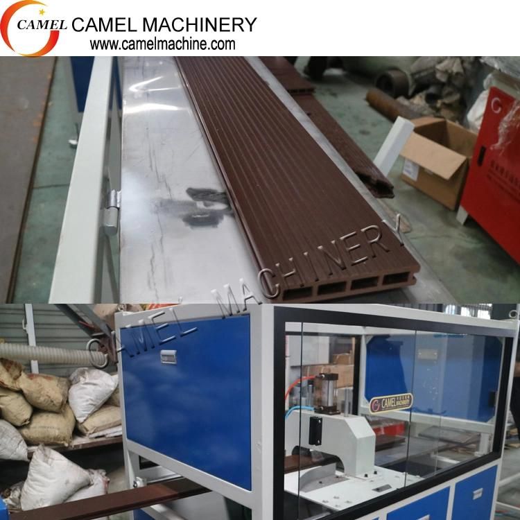 Plastic PVC WPC Panel/Board/Sheet/Tile Profile Outdoor Flooring Board Flooring Production Machinery Extruding/Extrusion/Extruder Making Machine