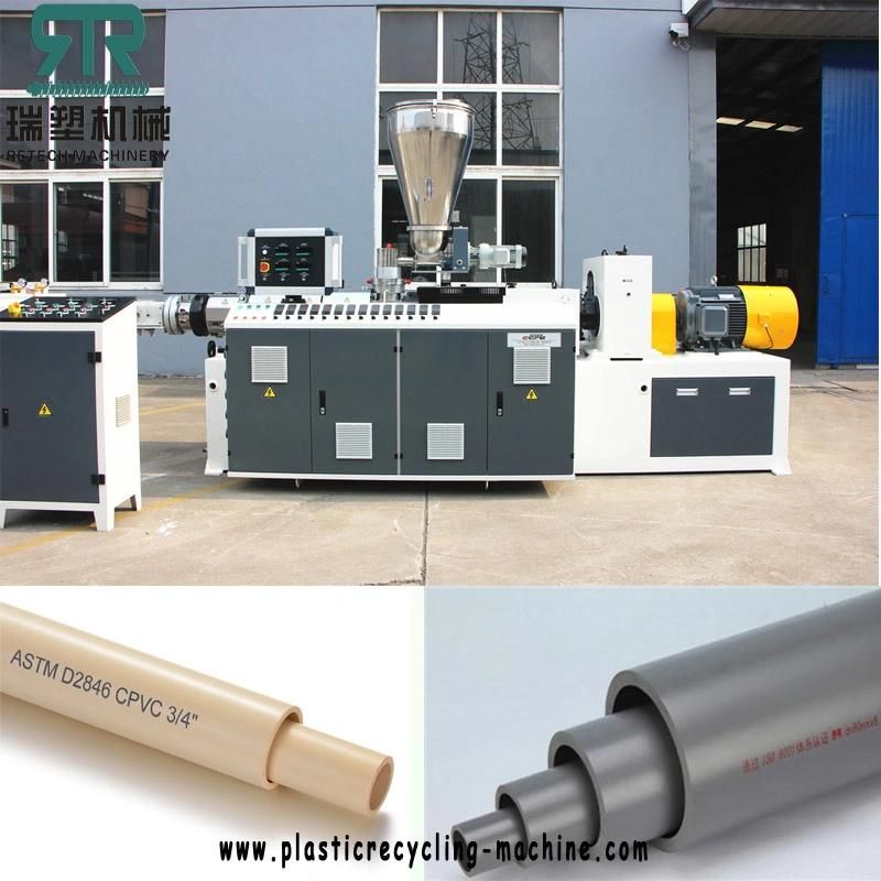 Automatic Water Supply/Drainage Plastic PVC Pipe Extrusion Production Line