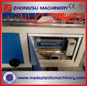 High Capacity PVC Conical Twin Screw Plastic Extruder for Profile Extrusion Production ...
