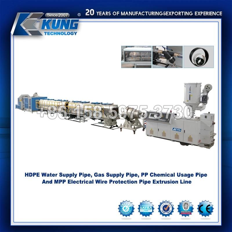 Manufacture PVC Pipe Extruder Making Machine