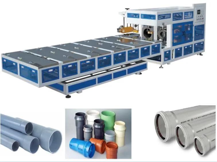 UPVC PVC Drinking Water and Waste Water Pipe Extrusion Machine Line
