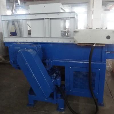 Customized 500kg/H Double Shaft Shredder with Film Packing