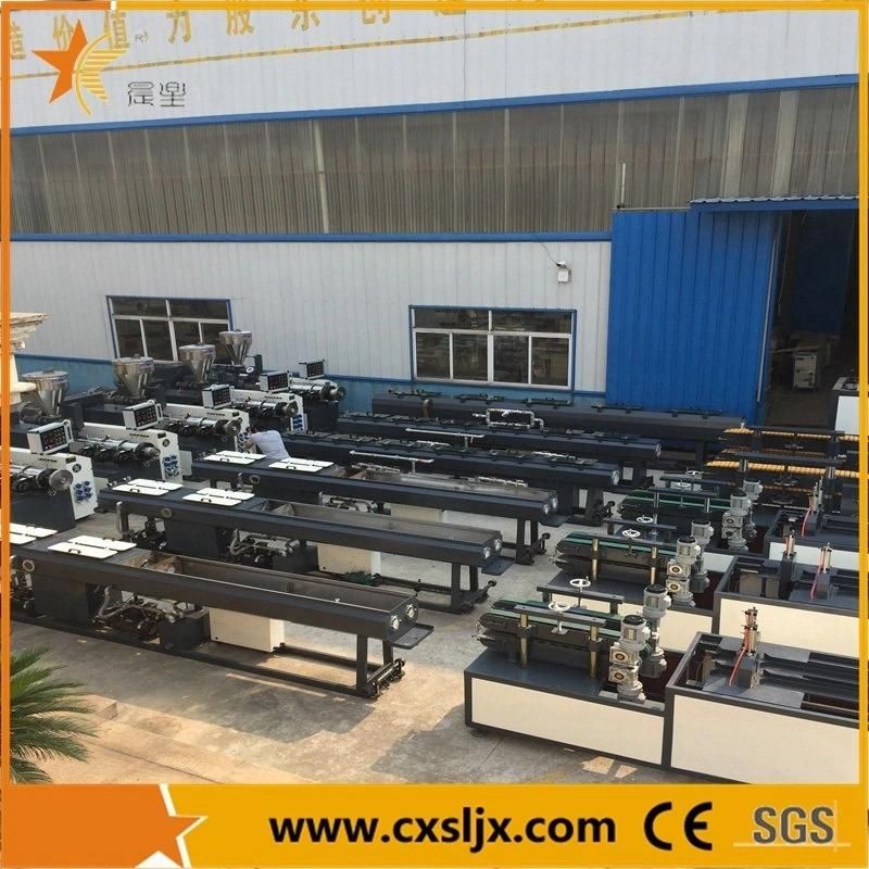 One Extruder Two Pipe PVC Double Pipe Extrusion Line