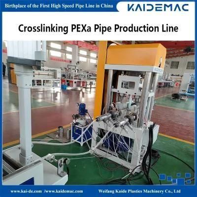 40-110mm Big Diameter Peroxide Cross-Linking PE-Xa Pipe Making Machine / PE-Xa Production ...