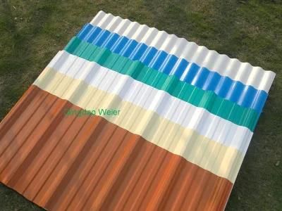 ASA PVC Double Layer Plastic Composite Roof Wave Sheet Tile Machine Line