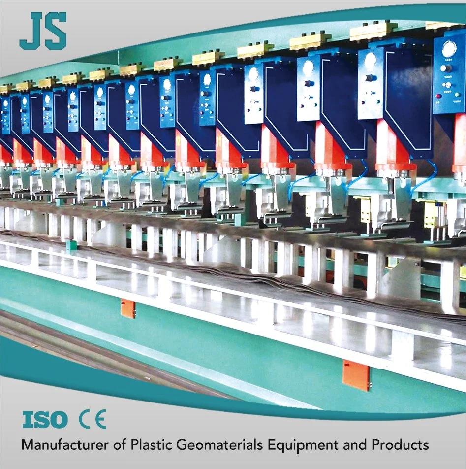 Plastic Geocell Sheet Extrusion and Ultrasonic Welding Machine