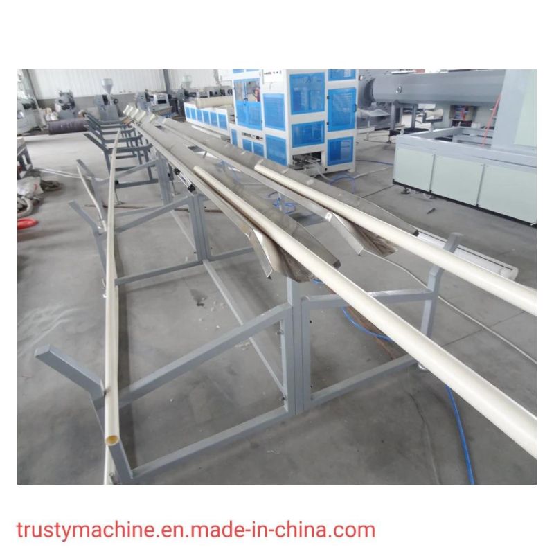 Plastic UPVC/PVC Double Pipe Extrusion Machine