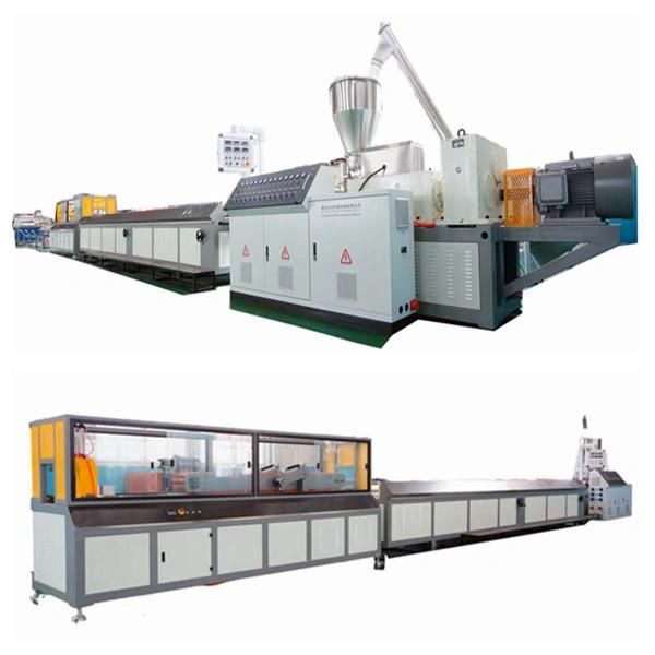 Wood Plastic Composite WPC Plastic Lumber Making Machine