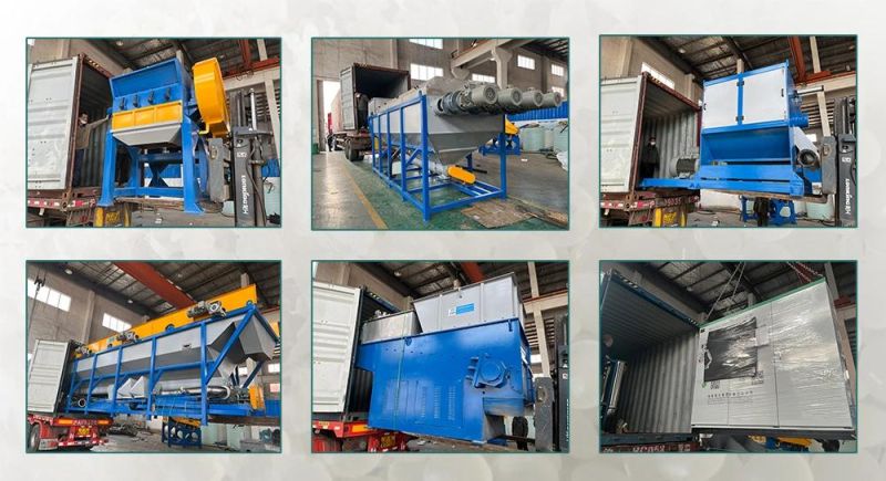 Agricultural LDPE PE Film and Bags Grinding Washing Squeezing Machine