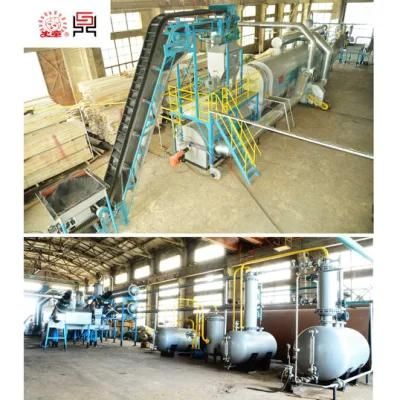 15t/D 30t/D Fully Continuous Waste Plastic Pyrolysis Equipment