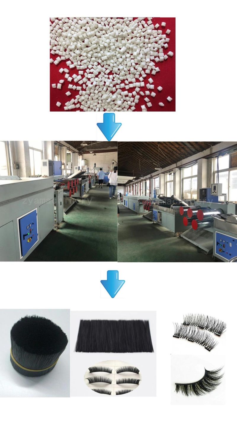 Eyelash Filament/Fiber Yarn Plastic Monofilament Making Machine