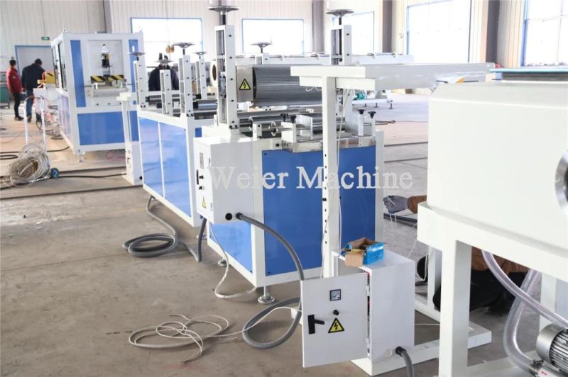 Plastic HDPE PE Profile Extrusion Machine Marine Lake Walking Fishing Pedal Production Line