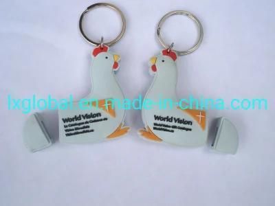 PVC Cartoon Key Chain Molding Machine Double Sided PVC Products