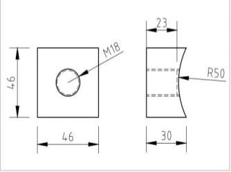 Plastic Cutter Carbide Shredder Knife for Metal Material Made in China