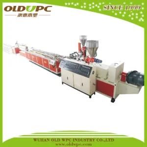 WPC Extrusion Extruder Production Making Machine for Wall Panel Ceiling Gutter Cable ...