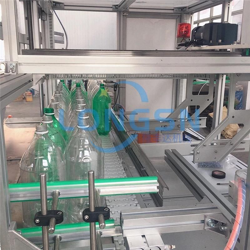 Full Automatic Plastic Empty Bottle Packing Machine Pet HDPE PP Jerrycan Jars Bottle Bagging Packaging Machinery