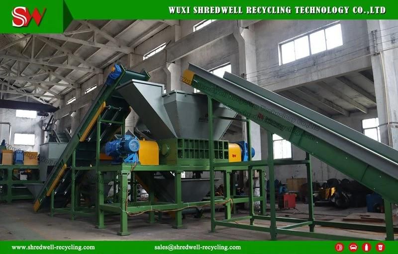 High Efficient Scrap Tire Shredder for Used Tyre Crushing with Best Price