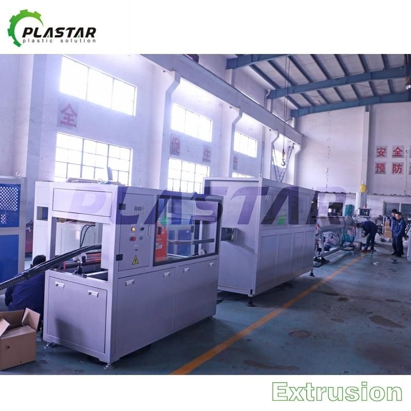Steel Flexible Hose/Metal Flexible Pipe Plastic Cover Extruder Making Machine Production Line