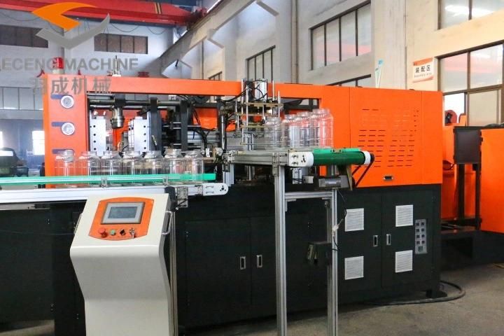 Full Automatic 2 Cavities Bottle Blowing Machine Making Plastic Cans