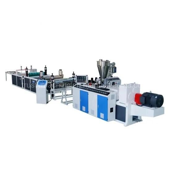 PVC Corrugated Wave Roof Sheet Extrusion Line Extruder Machine