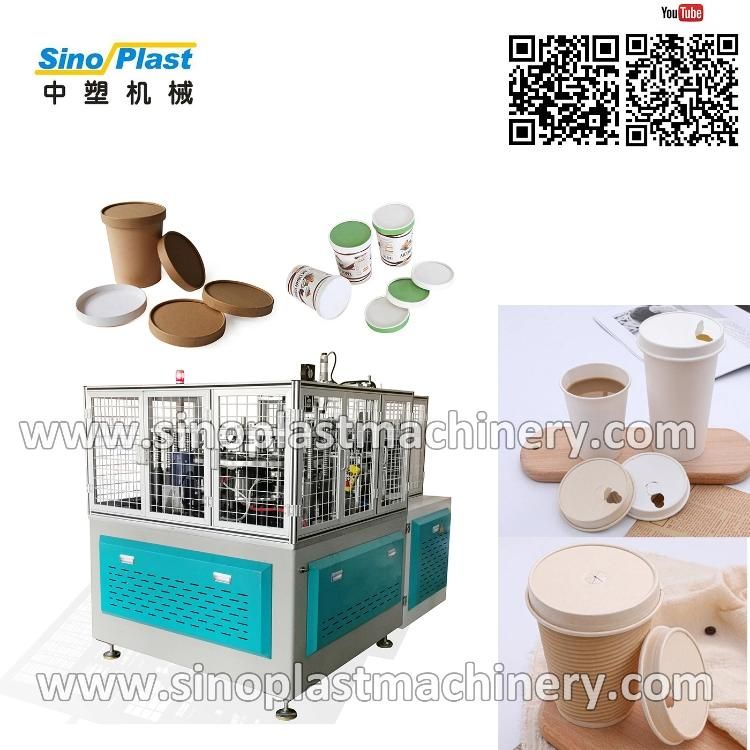 Paper Cup Bowl Lid Making Forming Machine