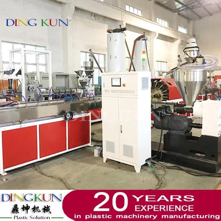 Soft PVC Braided Hose Pipe Machine / PVC Fiber Hose Making Machine