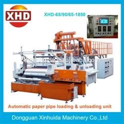 High Speed 3 Layer Co-Extrusion 1500mm Cast LLDPE Stretch Film Making Machine