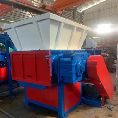 Single Shaft Shredder Waste Plastic Lump Chair Recycling Machine