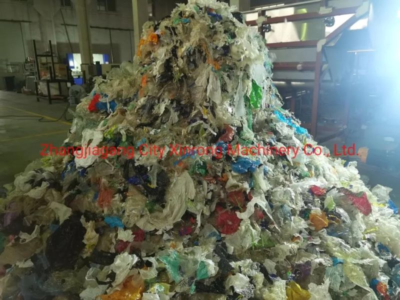 Xrys1200 Double Shaft Shredder for PE/PP Agricultural Film Recycling Machine