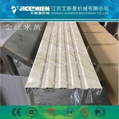 PVC Artificial Marble Sheet/Profile/Panel Plastic Machine