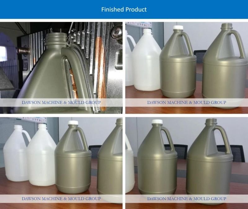 Auto Deflashing Multiple Cavities Plastic Small Bottles Customized Mould Extrusion Blow Molding Machine