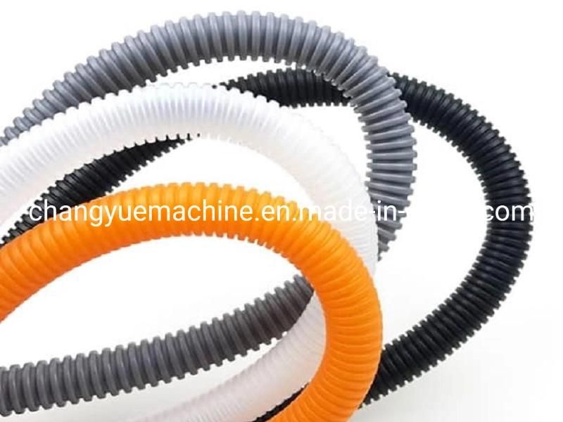 High Standards PVC Single Wall Corrugated Pipe Extruder Machine