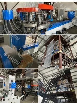 High Speed Agriculture LDPE LLDPE HDPE Film Blowing Machine with Two Winders