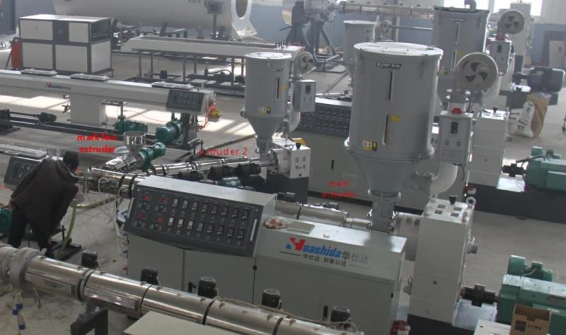 Extrusion Line for Water Gas Supply HDPE Pressure Plastic Pipe