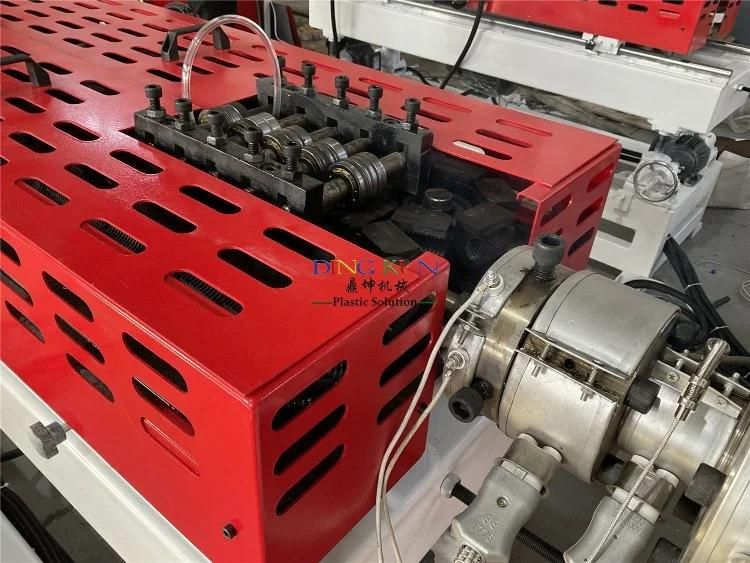 PE Corrugated Pipe Extrusion Machine / Plastic Extruder