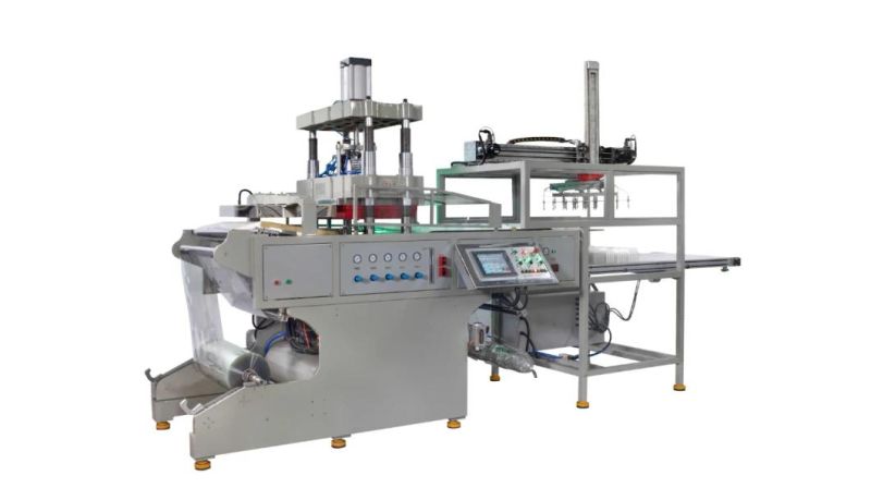 High Configuration Touch Panel Plastic Cup Lid Thermoforming Machine
