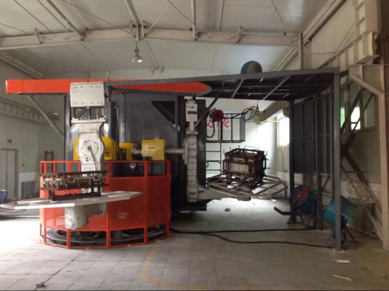 Three Arms Rotomolding Machine for Plastic Products