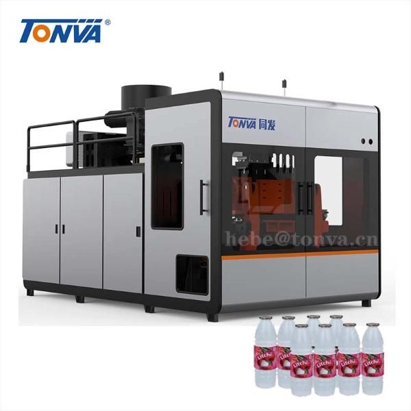 Tonva 4-Cavity Plastic Litchi Drink Bottle Making Machine Extrusion Blow Molding Machine with Hot Sale