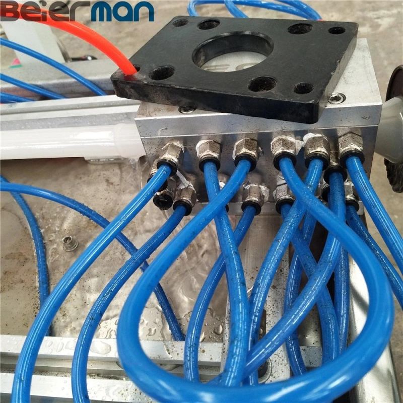 1 Color 2 Colors PC LED Light Tube Strip Lampshade Sj50 Sj55 Single Screw Co-Extruder Production Line T8 T10 Molds Customized