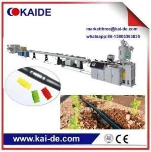 Inline Round Drip Irrigation Pipe Production Line/ Irrigation Pipe Making Machine with ...