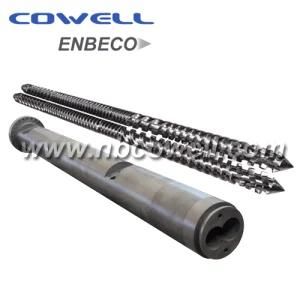 Twin Parallel Screw Barrel for Weber Extruder