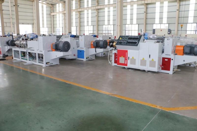 Jwell High Output Fully Automatic HDPE Pipe Corrugated Pipe Plastic Machine