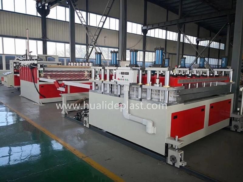China Manufacturing WPC / PVC Foam Board Making Machine