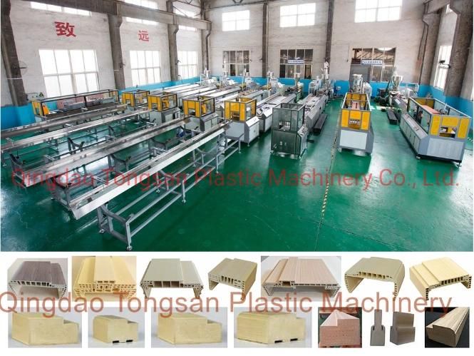 Turnkey Project Wood Plastic Composite WPC PVC Door Making Machine