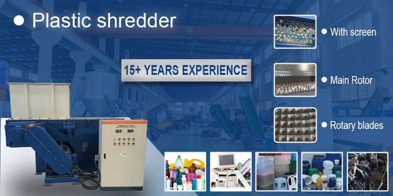 Professional Manufacturer Plastic Big Lumps Single Shaft Shredder for Sale